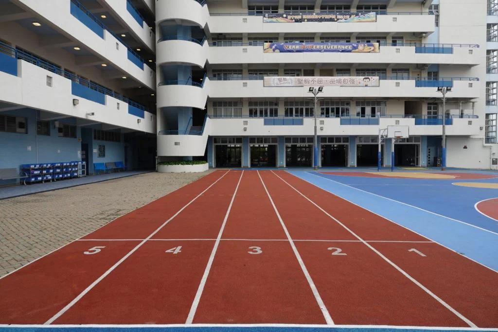 Five 30-metre full-length running tracks